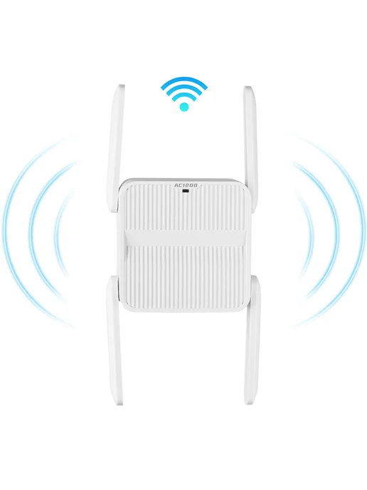 WiFi репитер 1200Мбит с двухдиапазонный 2.4 5.8ГГц, EU-вилка, вариант
