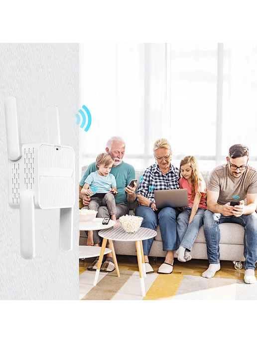 WiFi репитер 1200Мбит с двухдиапазонный 2.4 5.8ГГц, EU-вилка, вариант, фото 6
