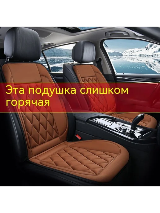 Подушка Серый, коричневый, фото 3