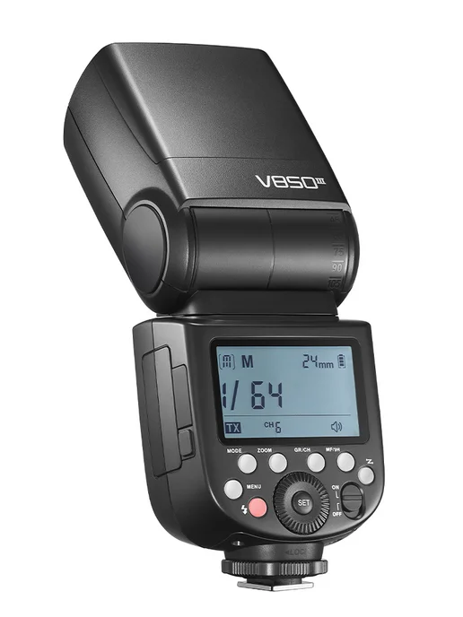 Godox Вспышка накамерная Ving V850III, ручная GN60 2.4ГГц аккумулятор, фото 2