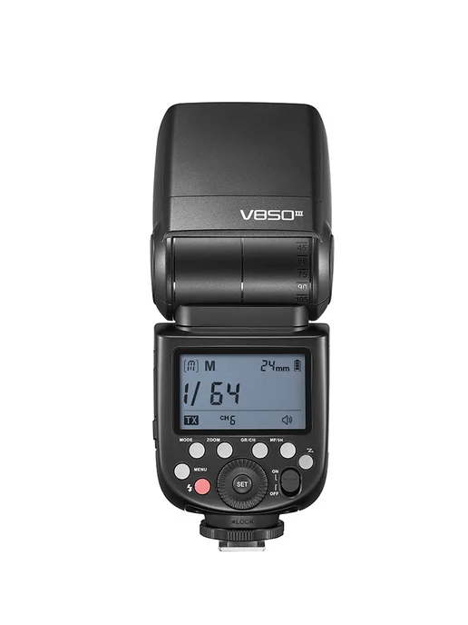 Godox Вспышка накамерная Ving V850III, ручная GN60 2.4ГГц аккумулятор, фото 4
