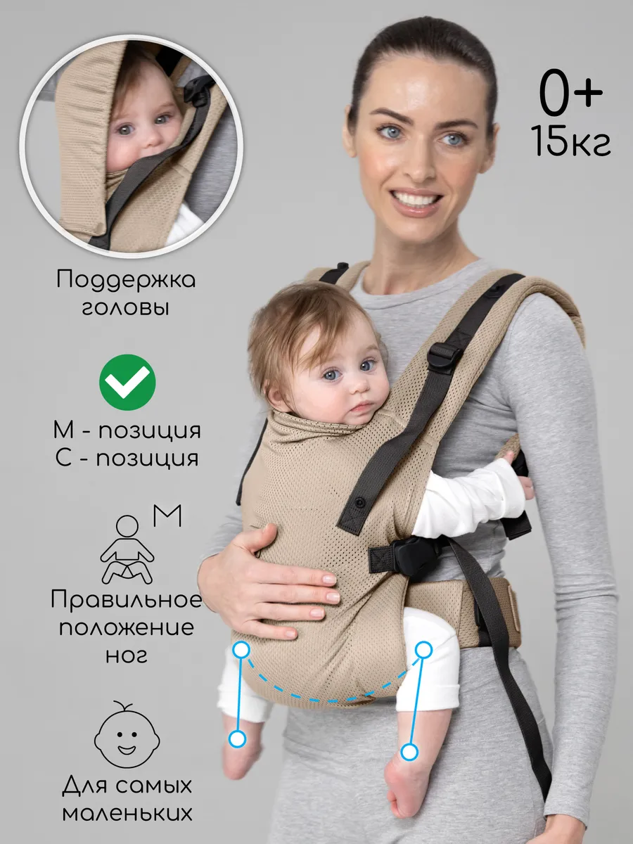 Эргорюкзак для новорожденных переноска для детей слинг