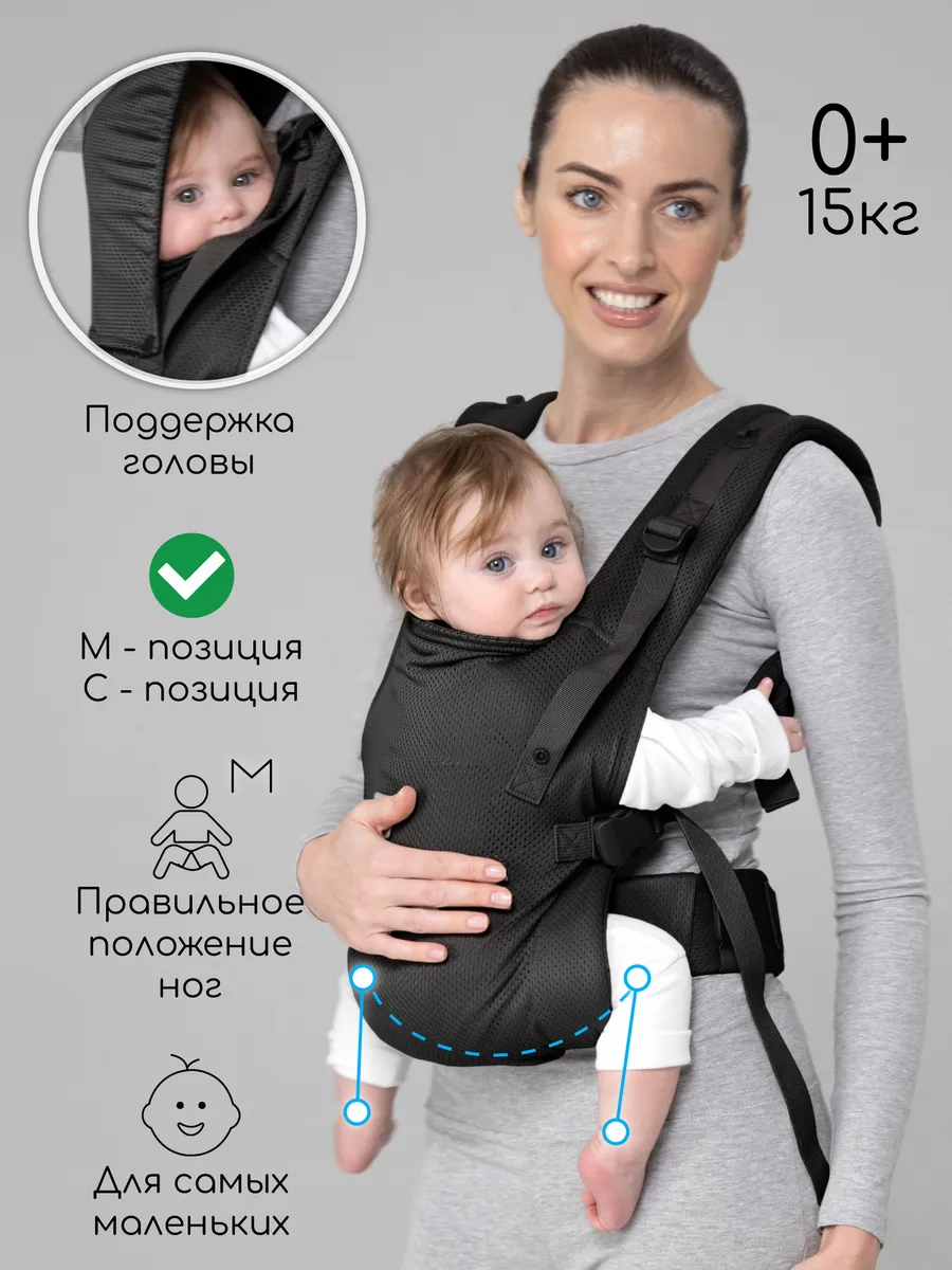 Эргорюкзак для новорожденных переноска для детей слинг