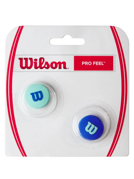 Wilson Виброгаситель Pro Feel Ultra x2, Turquoise Blue, синий