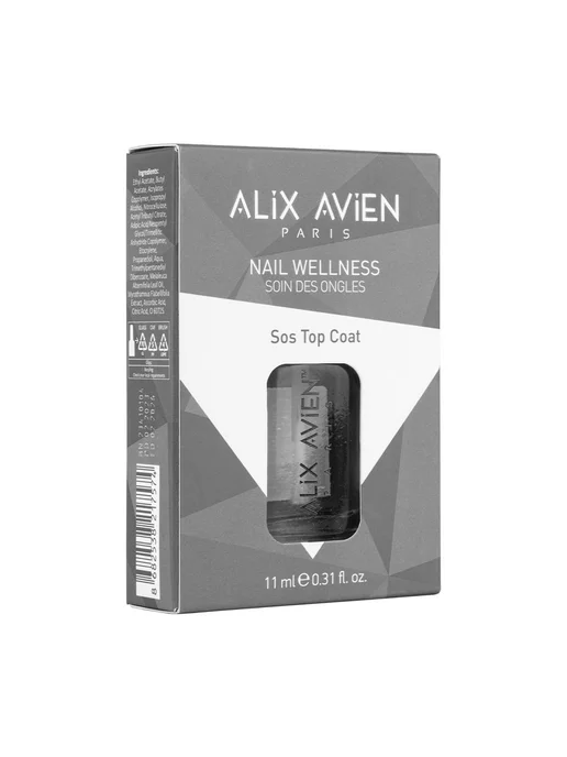 ALIX AVIEN Закрепитель топ для лака для ногтей с высокой стт…, 11 мл, фото 2