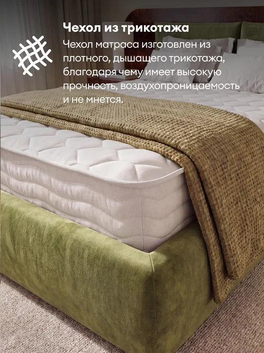 BLОSSOM Матрас 160x200 Блоссом Классик, Независимые пружины, 160x200, фото 6