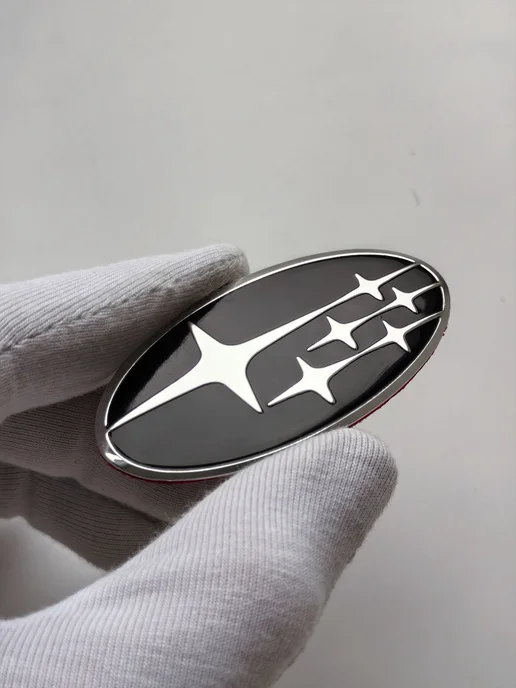 NalAuto Эмблема на руль Subaru 58*30 мм значок шильдик Subaru, 58x30 мм, фото 6