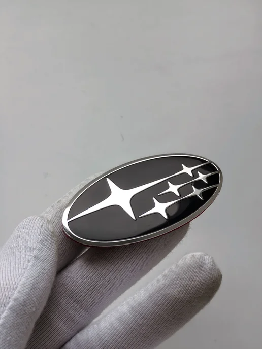 NalAuto Эмблема на руль Subaru 58*30 мм значок шильдик Subaru, 58x30 мм, фото 7