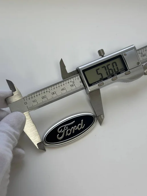 NalAuto Эмблема на руль Ford 58*24 мм логотип шильдик Ford, 58x24 мм, фото 2