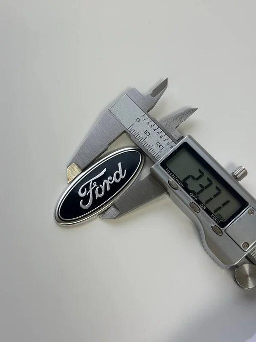 NalAuto Эмблема на руль Ford 58*24 мм логотип шильдик Ford, 58x24 мм, фото 3
