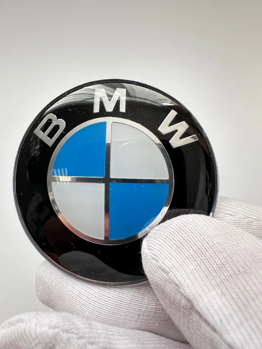 Эмблема BMW 45 мм шильдик логотип руль BMW