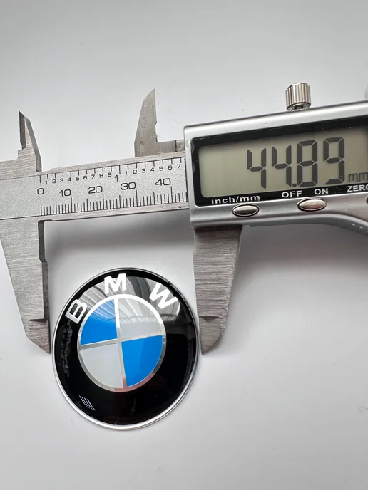 NalAuto Эмблема на руль BMW 45 мм шильдик логотип BMW, синий, фото 3