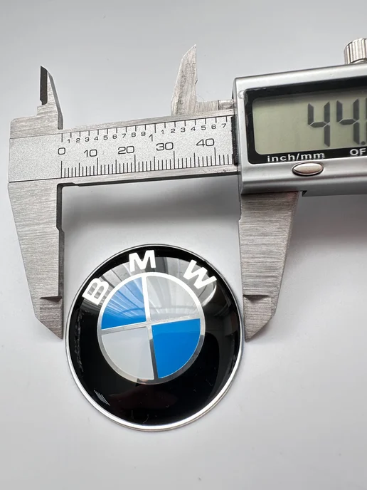 NalAuto Эмблема на руль BMW 45 мм шильдик логотип BMW, синий, фото 4