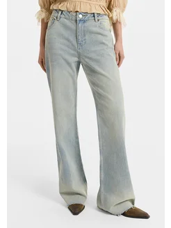 Джинсы Flare fit со средней посадкой