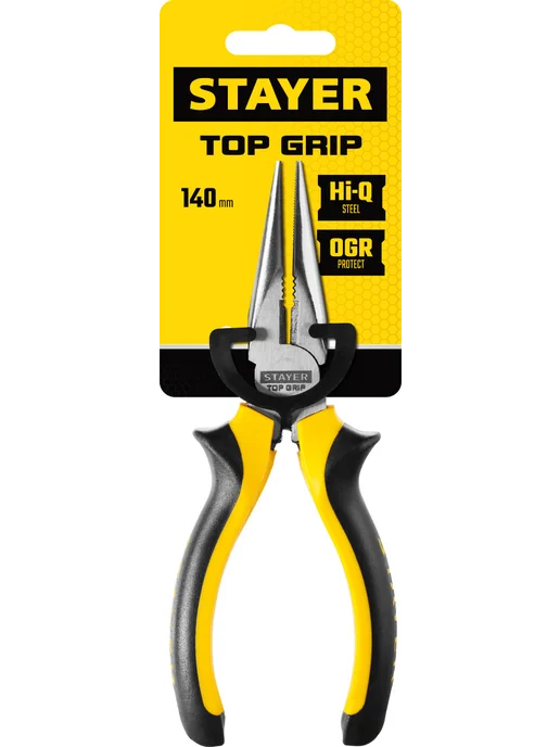 Stayer TOPGrip 160 мм, тонкогубцы, вариант, фото 2