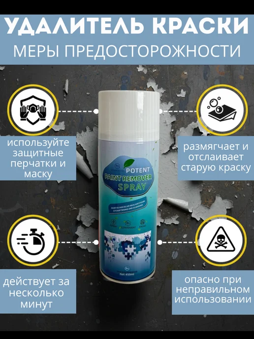 ЙАТА Удалитель краски аэрозольный, 450 мл, фото 2