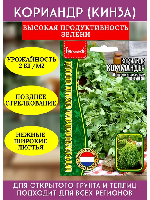 ИП Григорьев Семена Кориандр Коммандер (киза), вариант