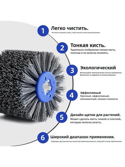 Комплект УШМ Защитный кожух ролик адаптер-вал М14, черный, фото 8