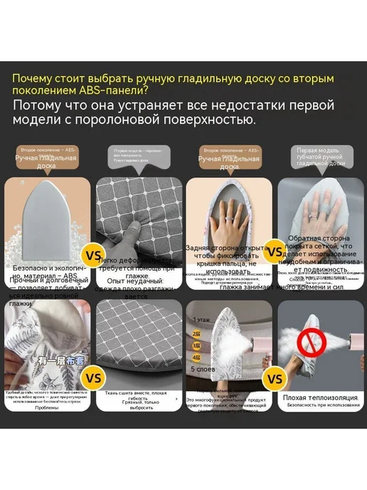 Коврик Мода серый, синий, фото 3