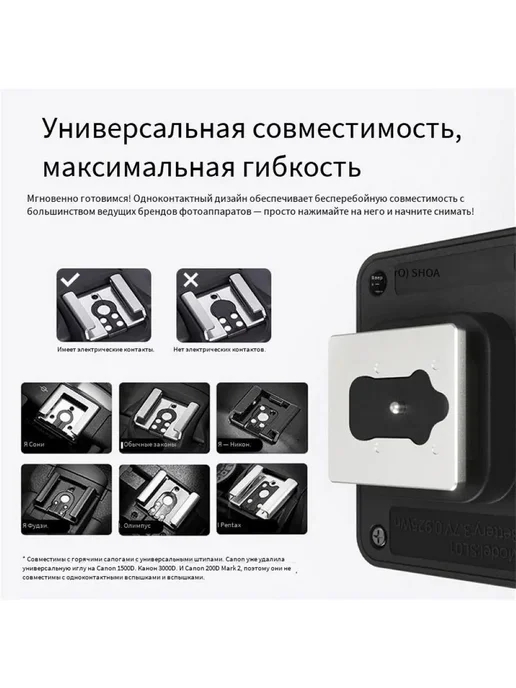 Ulanzi SL02 мини-вспышка SpeedLite GN8, вариант, фото 2