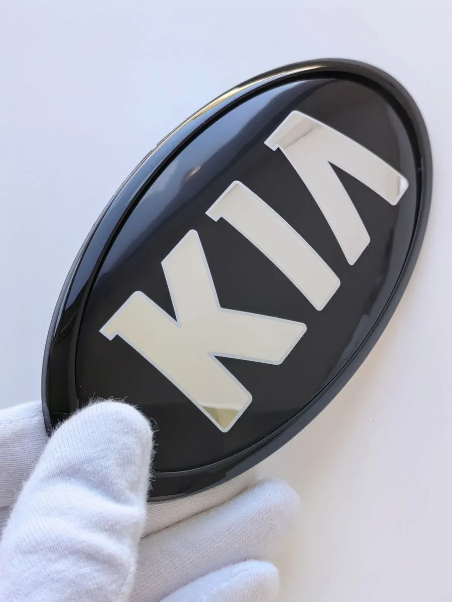 Эмблема KIA 130*65 мм логотип шильдик KIA