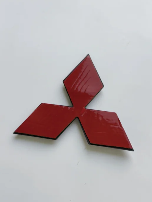 NalAuto Эмблема Mitsubishi 90 мм шильдик логотип Mitsubishi, черный, фото 3