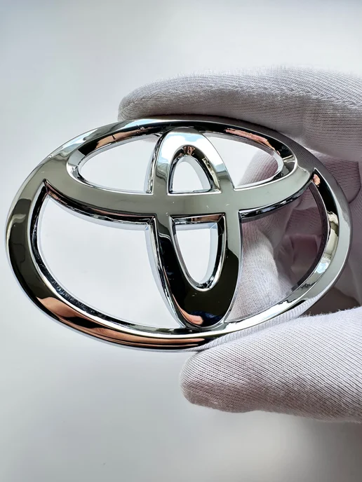 NalAuto Эмблема Toyota 90*61 мм значок шильдик Toyota, 90x61 мм
