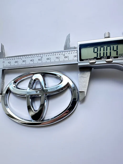 NalAuto Эмблема Toyota 90*61 мм значок шильдик Toyota, 90x61 мм, фото 4