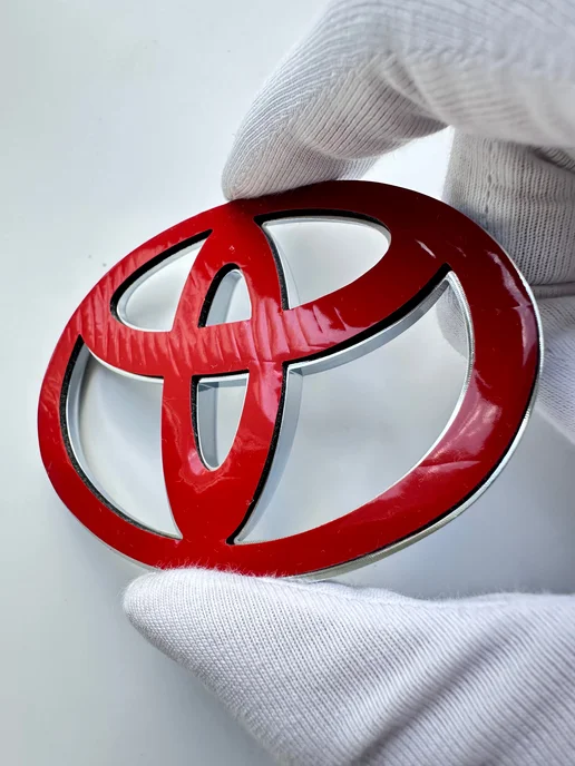 NalAuto Эмблема Toyota 90*61 мм значок шильдик Toyota, 90x61 мм, фото 8