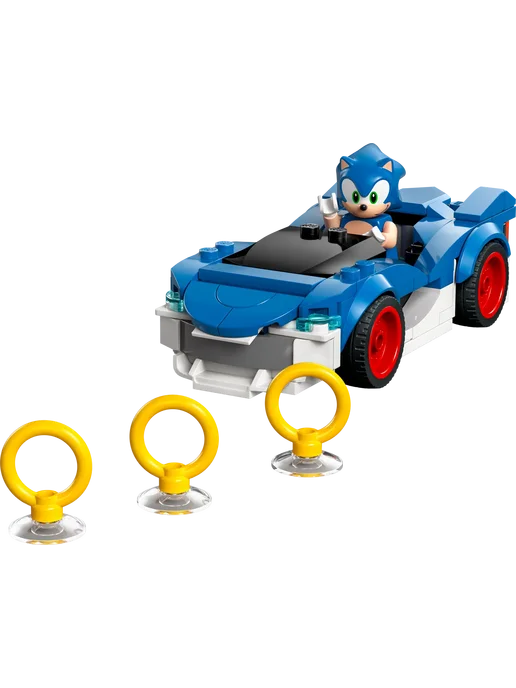 LEGO Соник 77117 Машина Соника Скоростная звезда, синий, фото 4