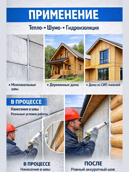Tytan professional Герметик Эластичный пробковый, 500мл, шт 1, 500 мл, фото 5