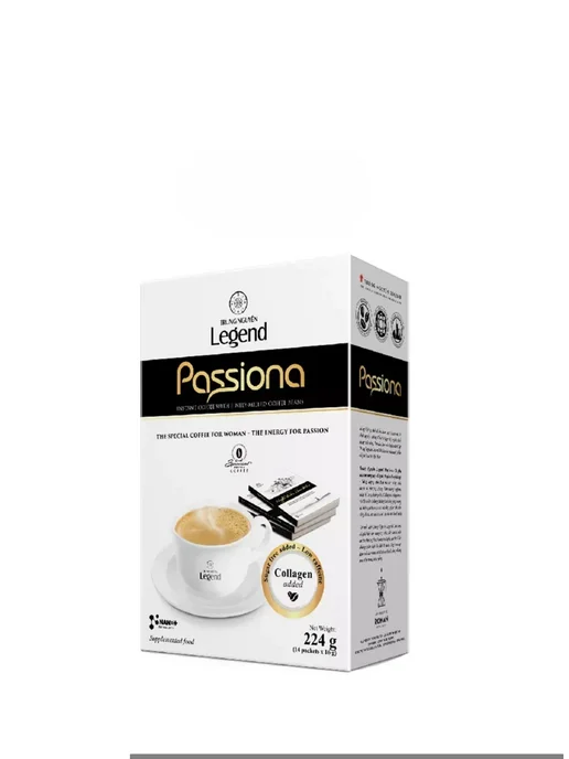 Trung Nguyen Legend Вьетнамский Кофе растворимый G7 Passiona 14 пак.*16гр, 16 г