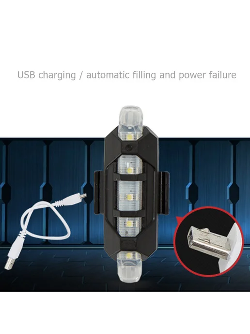 2x LED-знак для электросамоката M365 Pro, белый, белый, фото 2