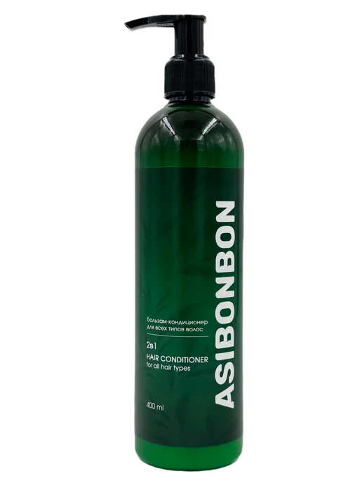 AsiBonBon Бальзам-кондиционер для всех типов волос 2в1, 400 мл, фото 3