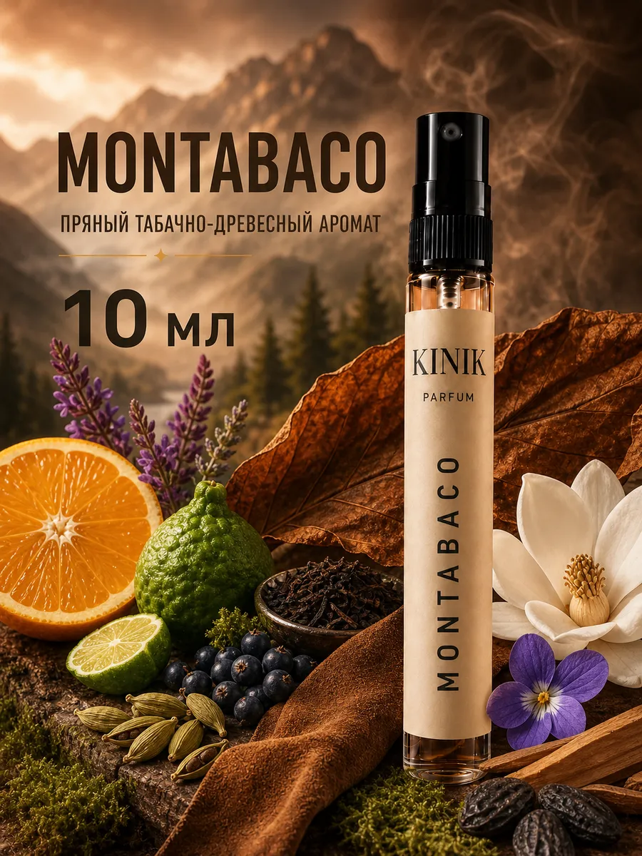 Духи стойкие Montabaco