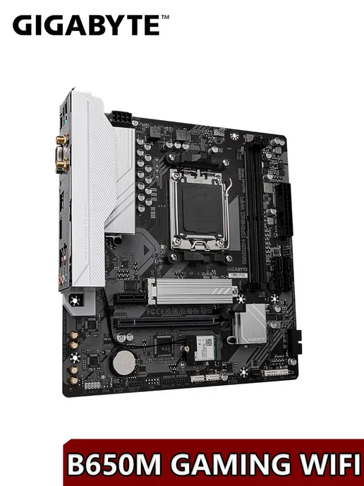 Gigabyte B650M GAMING WIFI материнская плата AM5 AMDRYZEN70008000 000, в упаковке 1 кг, фото 3