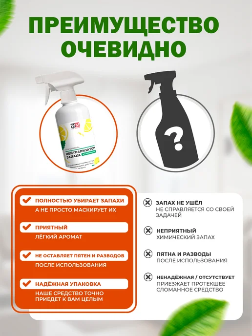 Win Master Поглотитель запахов с дезинфицирующим действием, лимон, белый, фото 5